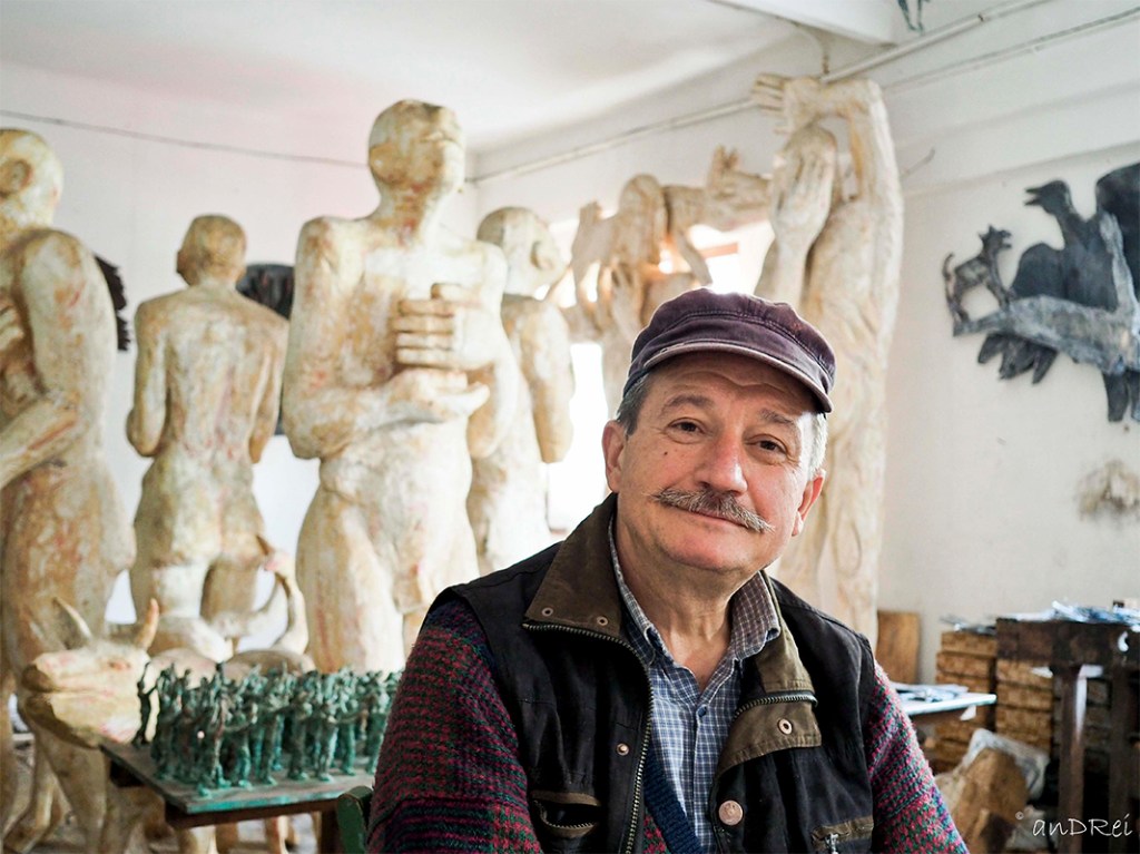 Premiului Național „Constantin Brâncuși” acordat joi la Târgu Jiu, sculptorului Aurel Vlad