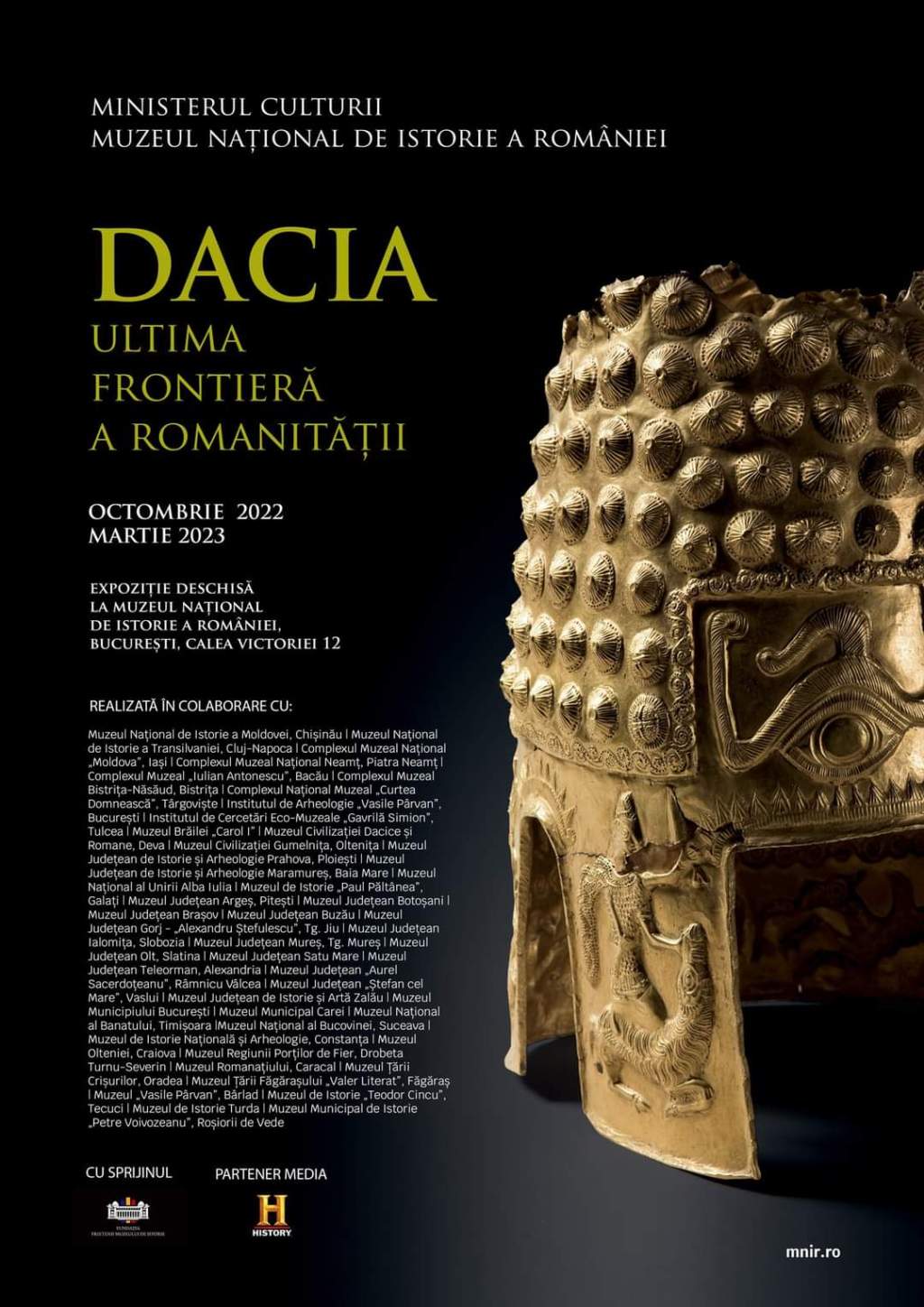 Se deschide Expoziția „Dacia. Ultima frontieră a romanității”