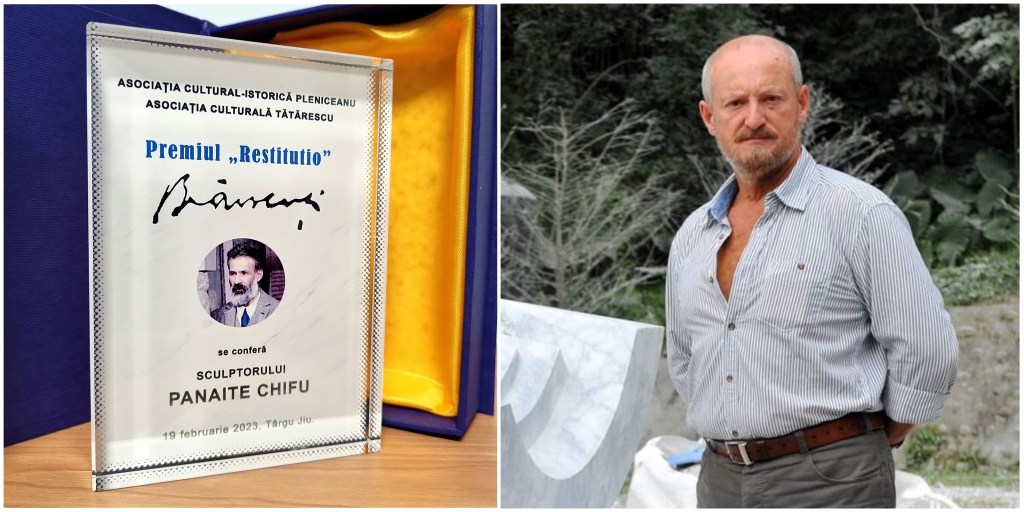 Sculptorul Panaite Chifu, Premiul „Restitutio. Brâncuși”, ediția&nbsp;2023