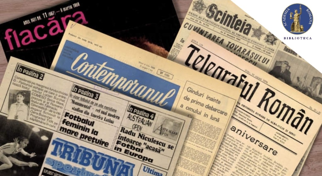 Expoziția „Presa românească. Între tradiție și modernitate”, la Biblioteca Academiei&nbsp;Române