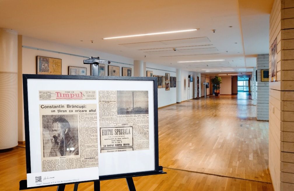 Expoziția documentară „Brâncuși în presa interbelică românească”, la Biblioteca Națională a României!